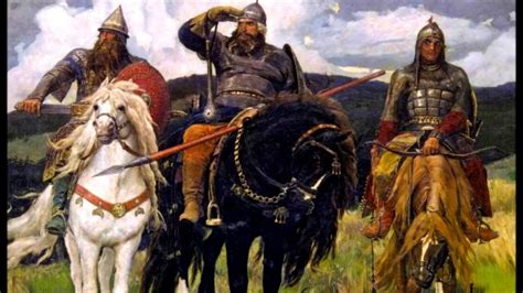 Bylina About the Mighty Bogatyr: An Epic Poem Echoing with Ancient Valor!