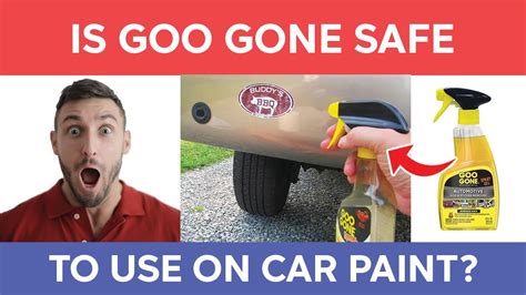 Can You Use Goo Gone on Car Paint? Exploring the Possibilities and Alternatives