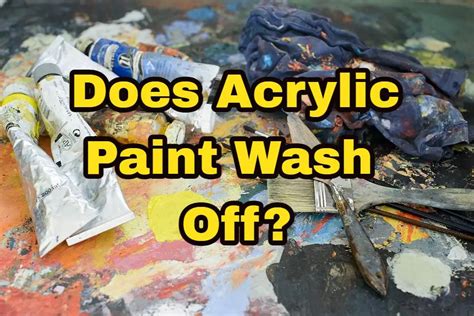 Does Acrylic Paint Wash Off Glass? Exploring the Mysteries of Artistic Permanence