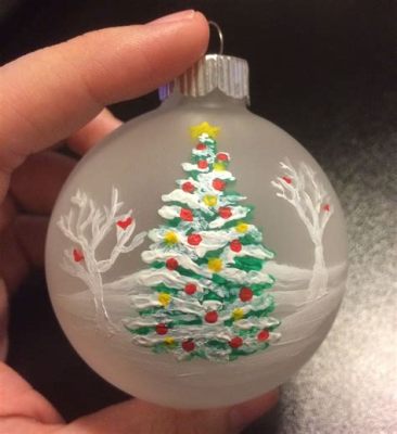 How to Paint Christmas Ornaments: A Journey Through Creativity and Chaos